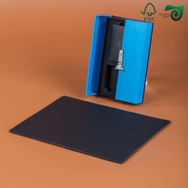 230g 530g FSC Black Thick Art Card Paper For Photo Frame Backing Black Cardboard