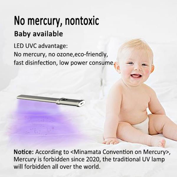 Rechargeable LED UV Light , High Power Uv Light Mini Design Easy To Carry