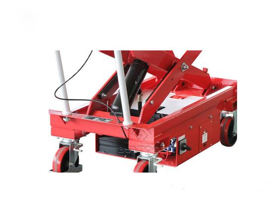 Electric Hydraulic 500kg Mobile Scissor Lift Table Alloy Steel