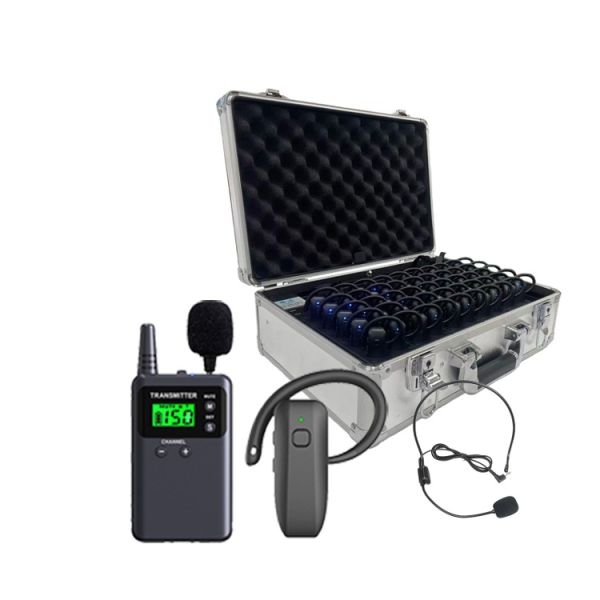 Low-latency Wireless tour guide system
