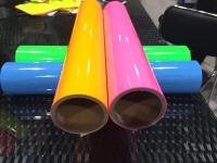 Petit pain brillant d'autocollant du vinyle 120microns auto-adhésif pour la publicité