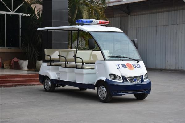 Long Range Electric Patrol Vehicle , Police Electric Car With CE Certificate