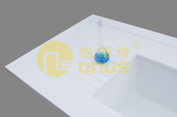Strong acid resistance epoxy undermount sink 262℃ for Medical laboratory