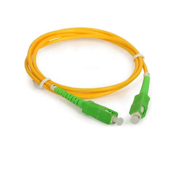 Simplex G652d Sc Lc Fc St Connector Jumper Sm SC-SC 3m Lszh Fiber Optic Patch Cord