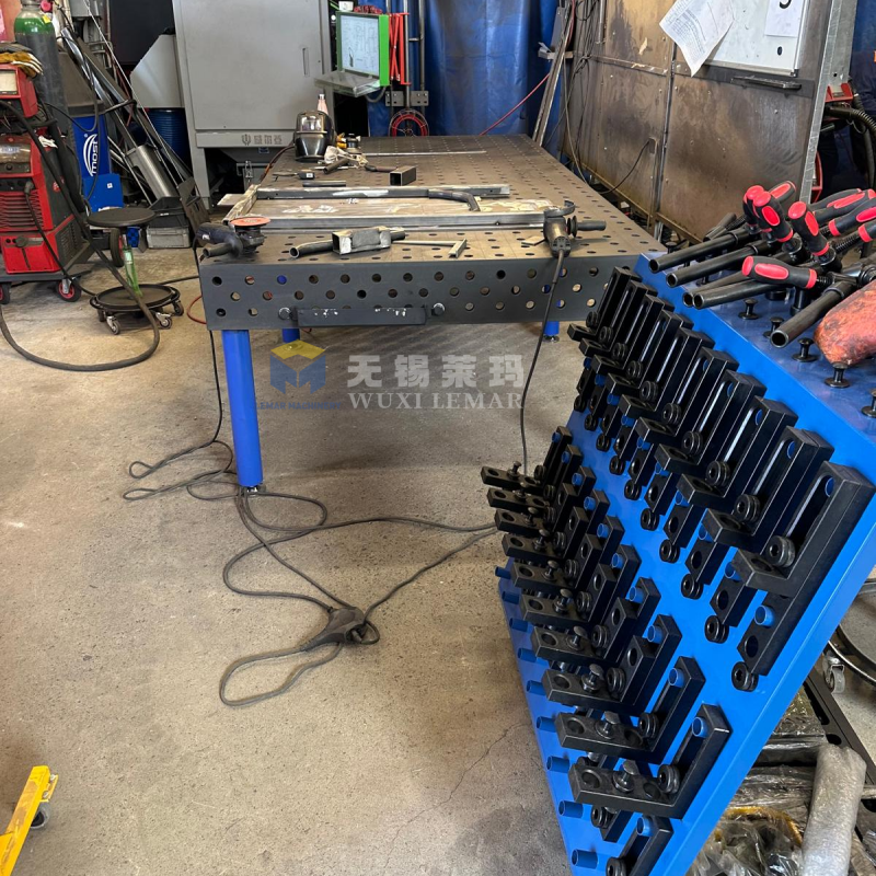 3D D28 Welding Table with Five Sided Machined Working Surfaces