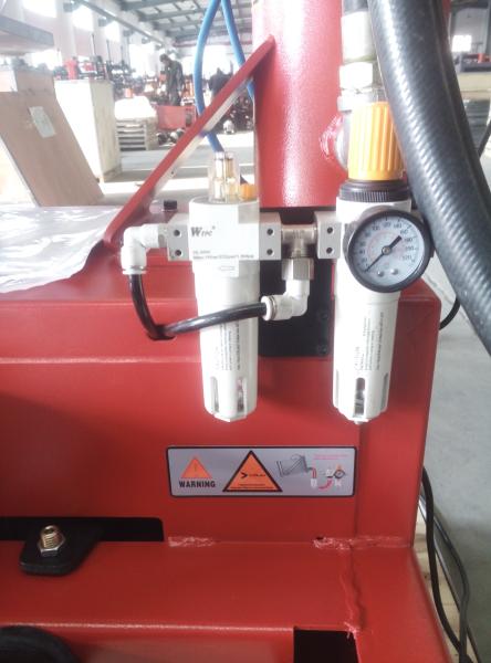 Car workshop used semi automatic home tire changer with inflator