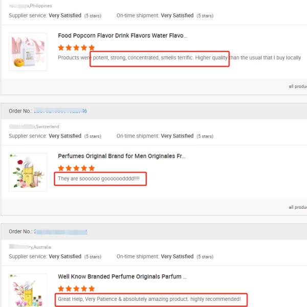 High Quality Designer Perfume Oil Fragrance Wholesale For Perfume Making