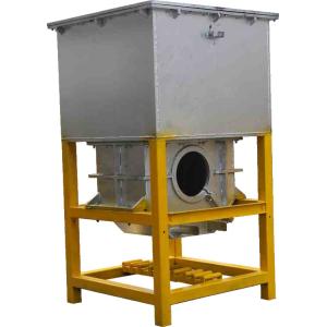 Industrial Frequency induction melting furnace 150KG/h melting rate 380V 50HZ