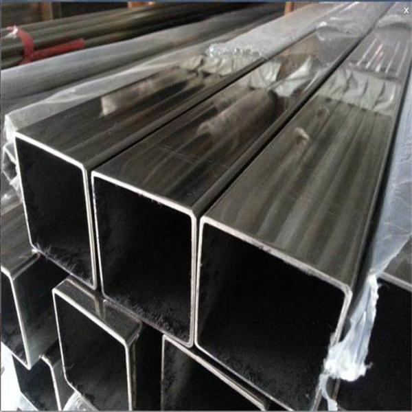 JIS Stainless Steel Square Pipe Tubing 2mm 4mm 6mm  Architectural decoration