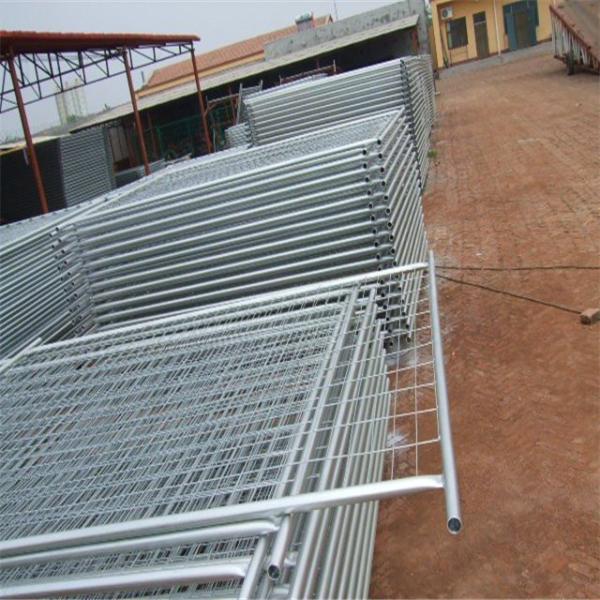 1.5mm 1.8mm 2.0mm Metal Temporary Steel Fence Panels 50X100mm