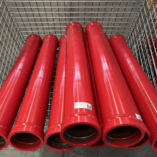 DN125 Concrete Pump Pipes For Putzmeister Zoomlion Schwing Concrete Truck Pumps