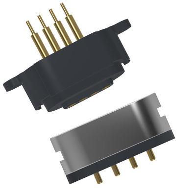 2.0mm Pitch connecteur d'alimentation magnétique DIP connecteurs mâles femelles 4 broches avec N52 aimant
