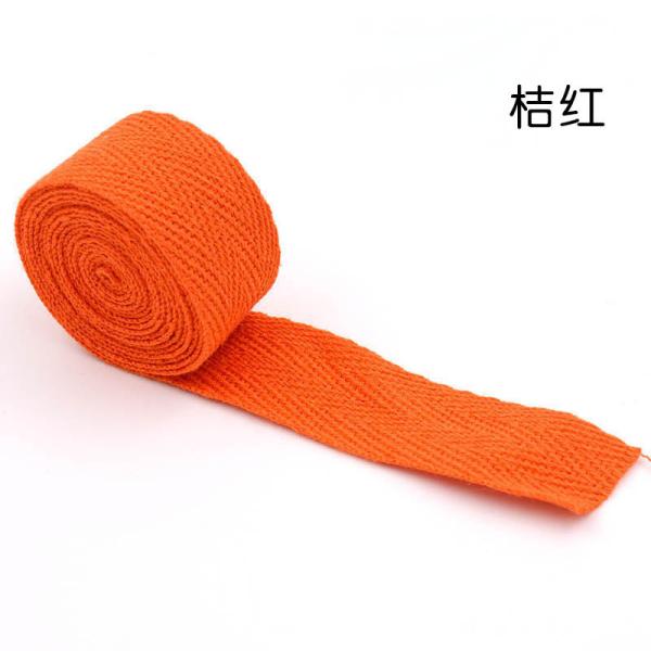 20mm*50y Herringbone Woven Cotton Ribbon For Garment Accessories Webbing