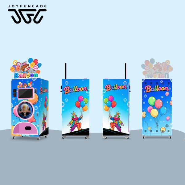Holographic Glasses-free 3D Display Balloon Vending Machine For Events And Malls, Supporting Cashless Payment