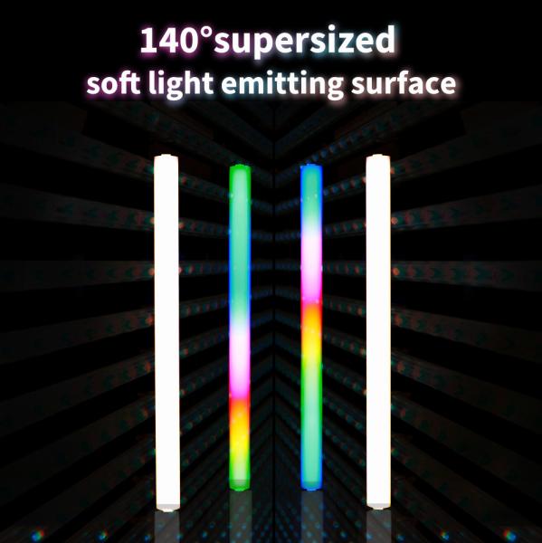 HS - T60 / HS - T120 RGB Tube LED Video Lights 2ft / 4ft Pixel Photo Studio Light