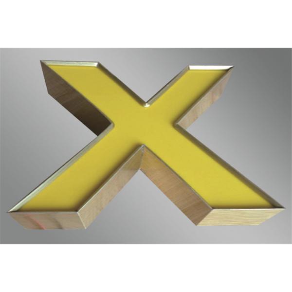 90mm Wide Trim Cap Signage Channelume Aluminium Coil For Channel Letter