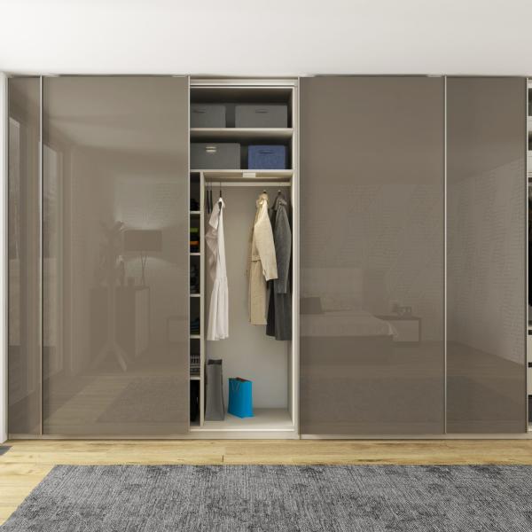 Hettich Hafele Sliding Door Wardrobe Durable Modern Bedroom Closet