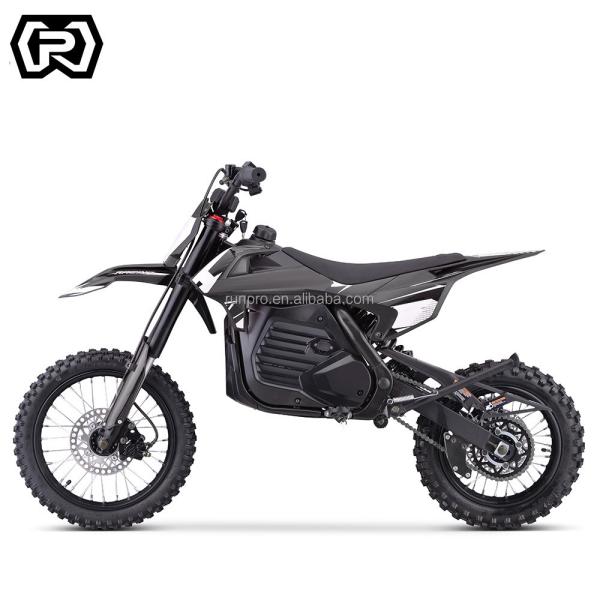 FRONT 2.75-14 REAR 3.00-12 Electric Kids Dirt Bike com Potentes Motos de Acionamento de Cadeia