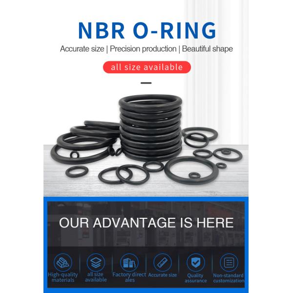 Положенный в коробку набор колцеобразного уплотнения комплекта для ремонта колцеобразного уплотнения NBR силиконовой резины нитрила