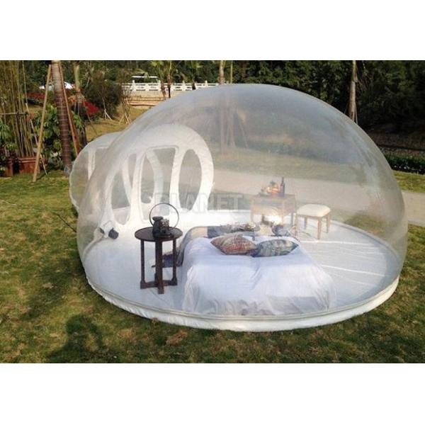 La bóveda inflable cristalina 3M de la casa de la tienda de la burbuja/CE del tamaño de los 4M/de los 5M aprobó