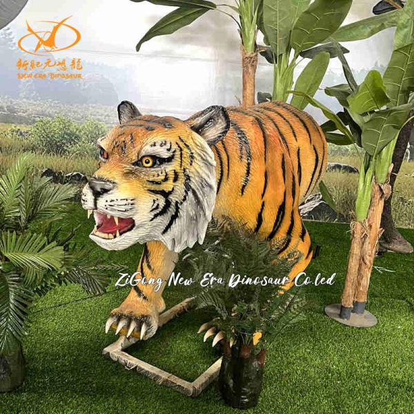 Realistic Animatronic Animal Tiger Head for Zoo Park and Exhibition