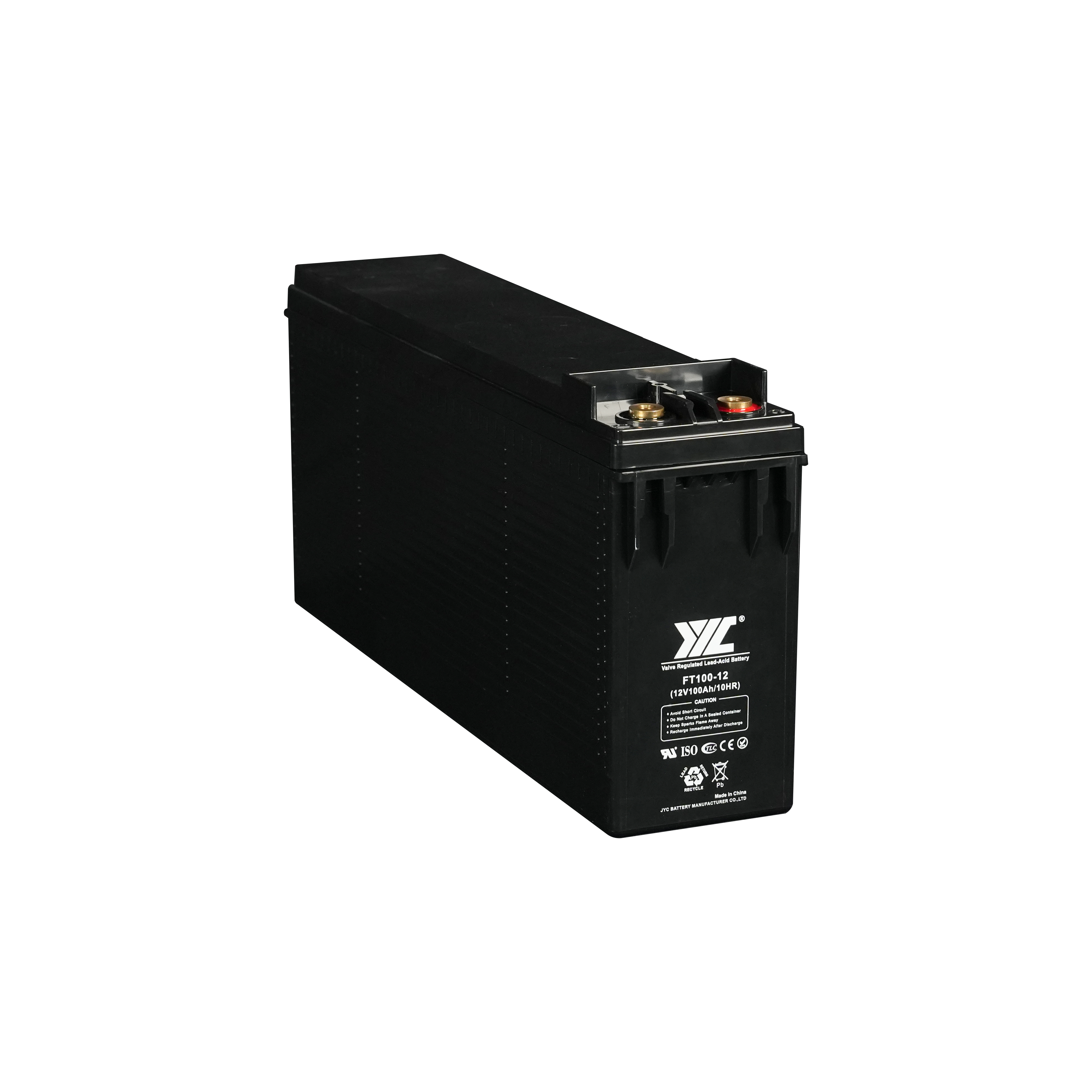 Industrial VRLA Port Terminal FT Battery 12V 100AH Anti-Vibration for Reliable Backup Power