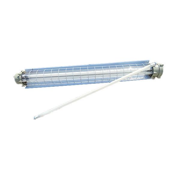 Áreas 6500k IP66 2x18W perigosas claras fluorescentes à prova de explosões do teto 90cm