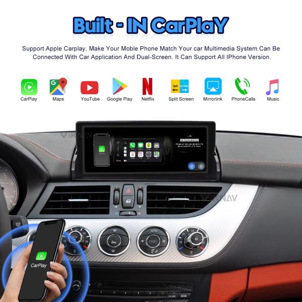 10.3inch Android 11 For BMW Z4 E85 E89 CIC Radio Car DVD Player