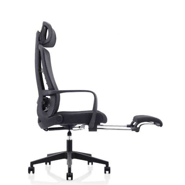 Commercial Furniture Mesh Fabric Conference Swivel Chair with 180 Degree Reclining