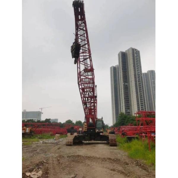 Safe Operation Energy Efficient 135 Ton Lattice Boom Crane With ISO9001 Certification