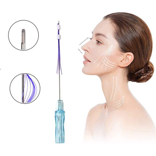 Hilos tensores PDO Beauty 23G 38mm 60mm para tensado facial