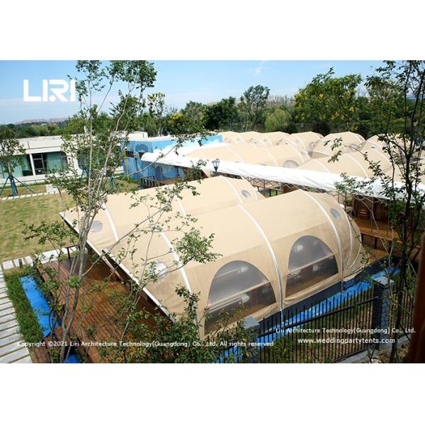 5m Clear Span Luxury Glamping Tents Resort Platform