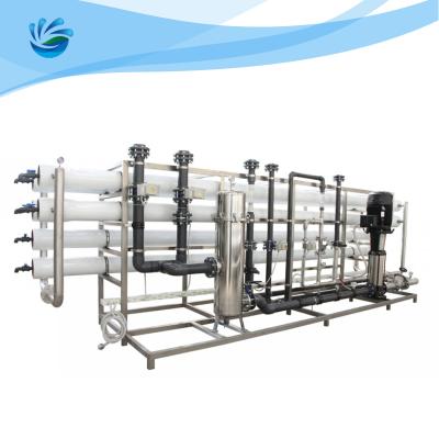 Uma fábrica de tratamento da água potável do sistema do filtro da osmose reversa da fase