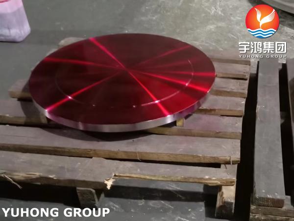High-Temp ASME SA240 304 Tubesheet 100% PT Inspection, Petrochemical & Pharmaceutical Use