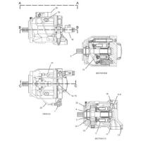 2896370 CA2896370 289-6370 For CAT 432E 434E 442E 444E Backhoe Loader Hydraulic Main Pump Piston Pump PUMP ASSY PUMP GP-PISTON Aftermarket High quality Original