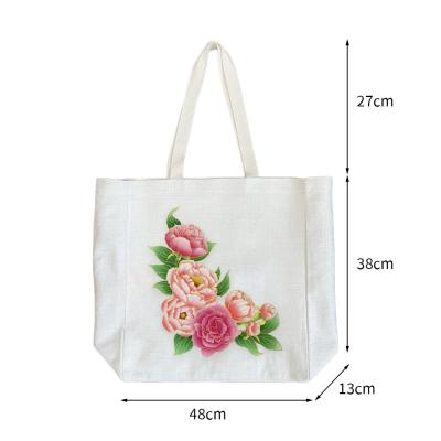 Sacs à main en lin sur mesure pour l'impression par transfert thermique de sublimation