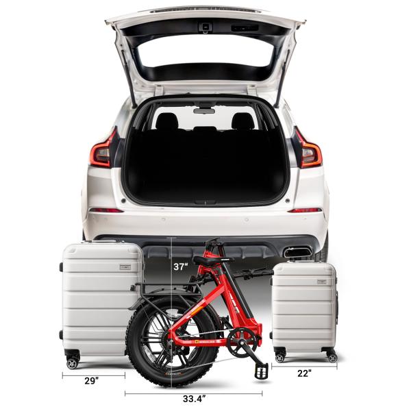 F008 48V 20 Foldable Fat Tire E-bike with Fashion Desgin 250W