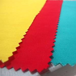 65%Polyester 33%Cotton 2%Spandex Twill 3/1 Woven Blend Fabric 240gsm For Uniform and Casual Wear