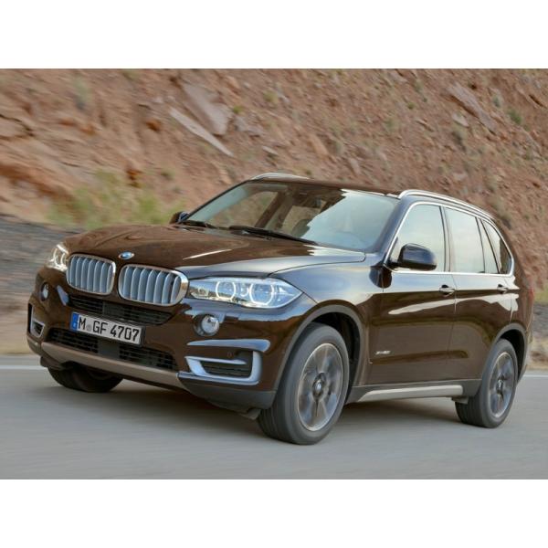 BMW New X5 2014 F15 Door Sill Plates / Outer Rear Bumper Scuff Pedal