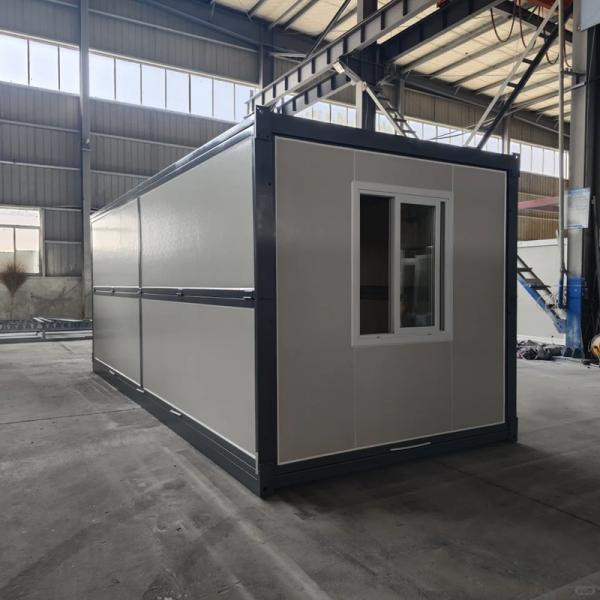 Customized Layout Portable Fold Out Container House / Foldable 20ft Container