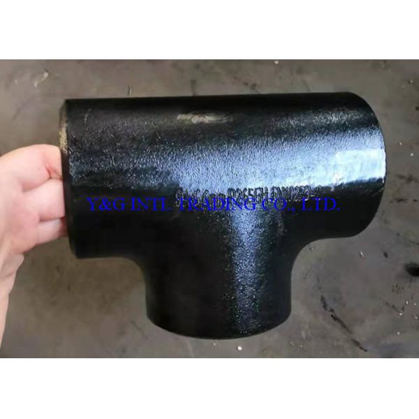Asme B16.9 Carbon Steel Pipe Fitting Seamless Straight Reducing Tee Sch40 Dn50 Astm A234 Wpb Butt Weld
