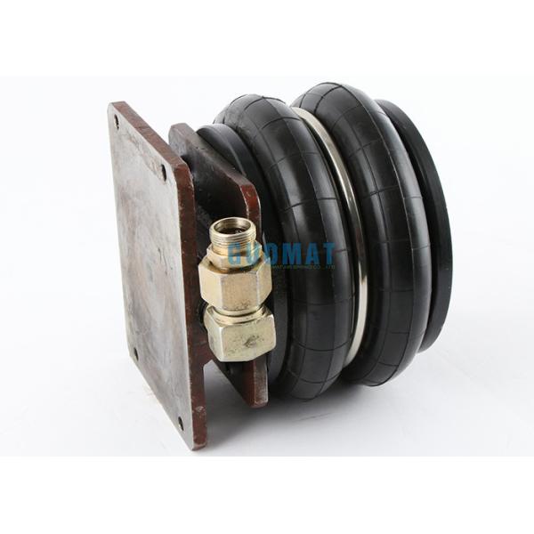 S-160-2R GUOMAT F-160-2 Press Rubber Air Spring With Steel Cover Plate