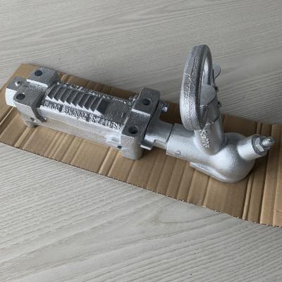 Zinc Plated Override Adjustable Trailer Coupler Rated 2000KG 50mm Ball