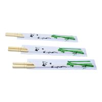 Hashis de bambu redondos ambientais personalizados descartáveis nenhum produto químico