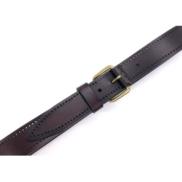 Mens Genuine Leather Brown Color Casual Jean Belt 1-1/2 Inches Wide