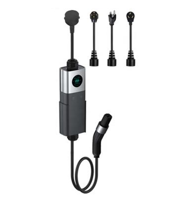 NACS 40A Tesla Portable EV Charger Level 2 Electric Car Mobile Charging Station