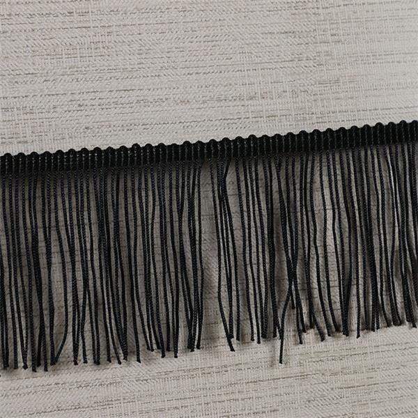 Fluorescent color custom design OEM rayon fringes trimming for garment clothes decoration