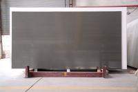 Le quartz gris pur couvre de tuiles les dalles grises de quartz de partie supérieure du comptoir pour la décoration à la maison