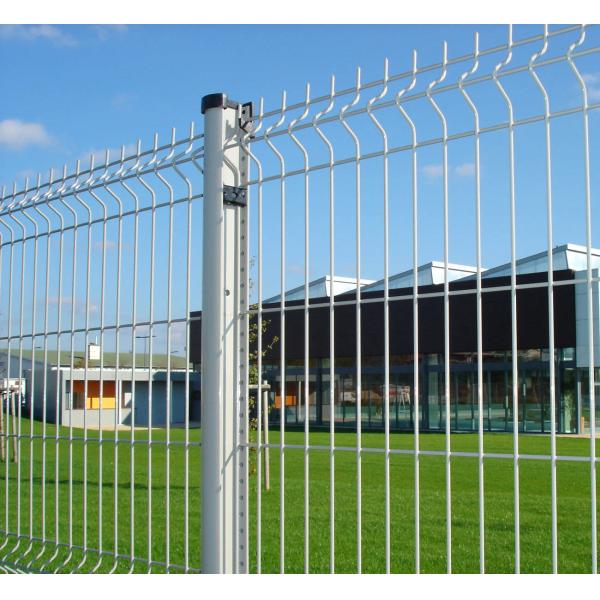Residential Hot Dipped 4.5mm Galvanized Wire Mesh Fence Strong Corrosion Resistant