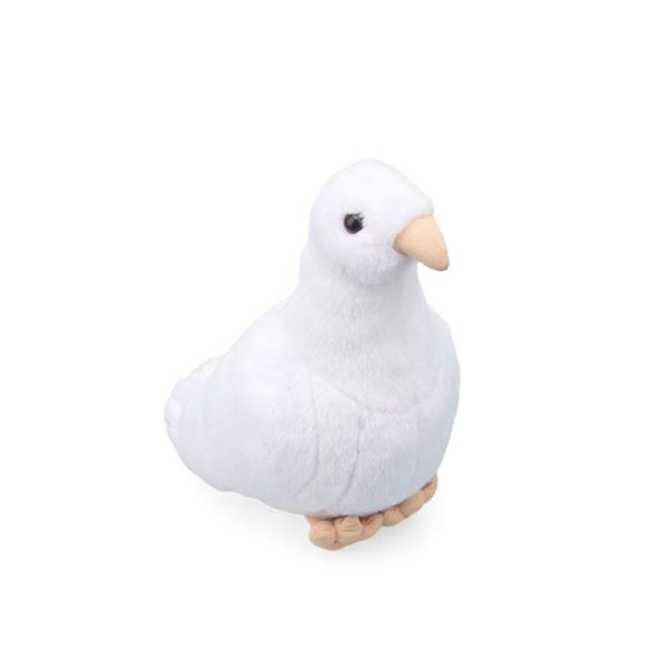 OEM Innovative White Dove Toy With Polypropylene Cotton Filling